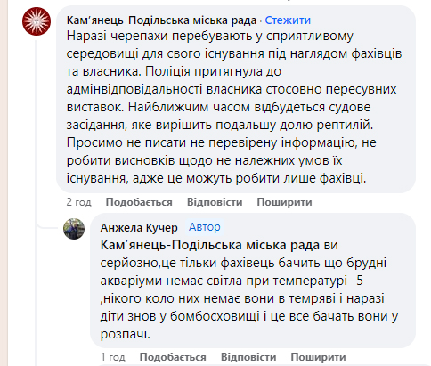 мерія про черепах