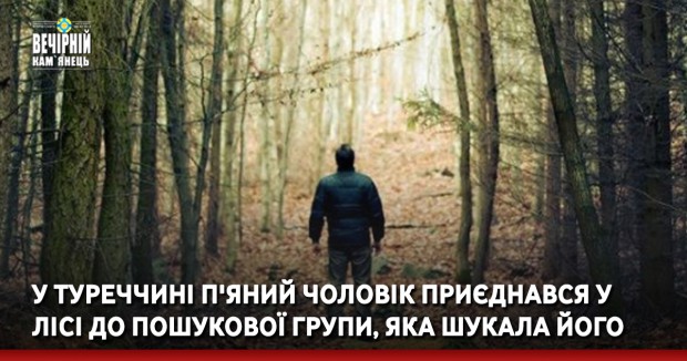 У Туреччині п'яний чоловік приєднався у лісі до пошукової групи, яка шукала його