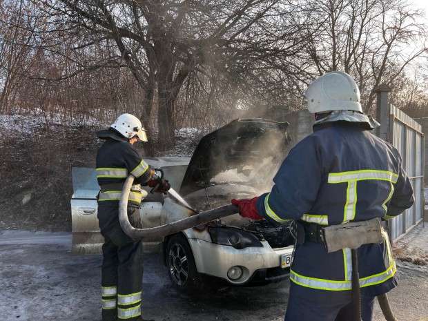 У Кам'янці-Подільському горіла автівка