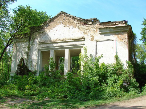 Літній театр та територія, де планувалося розміщення еко-центру