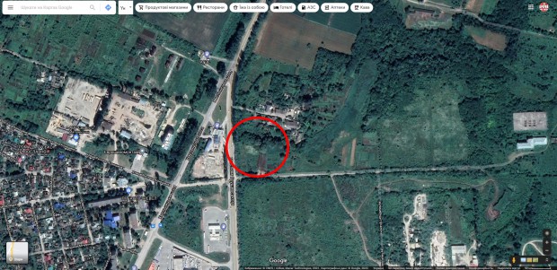 Земельна ділянка по вул. Руслана Коношенка (колишня Пархоменка).