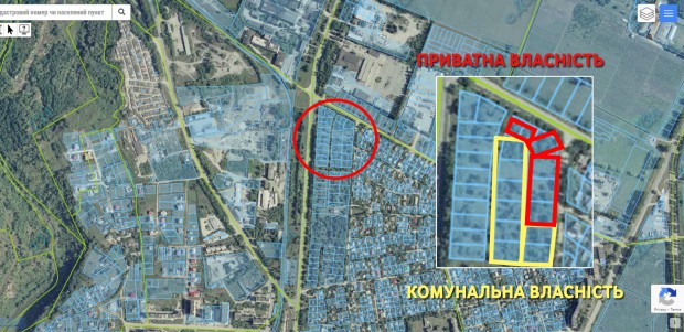 ПІД ДІЛЯНКА №2 вул. Руслана Конюшенка (колишн. Пархоменка) – Нігинське шосе – провулок Заводський (на Захід від провулку Заводський). Ділянка розбита на 14 секторів. 6 секторів, які розташовуються за годинниковою стрілкою з півночі на схід – у приватній власності.