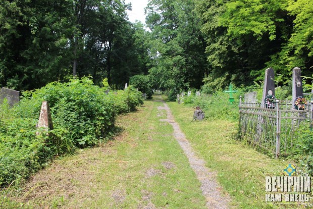 Центральна алея впорядкована / Руське кладовище