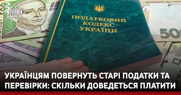Українцям повернуть старі податки та перевірки: скільки доведеться платити