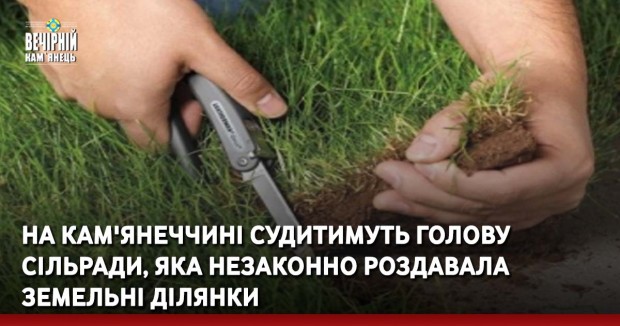На Кам'янеччині судитимуть голову сільради, яка незаконно роздавала земельні ділянки