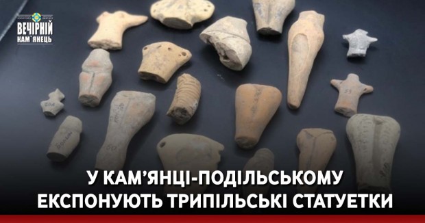 У Кам’янці-Подільському експонують трипільські статуетки (ФОТО)