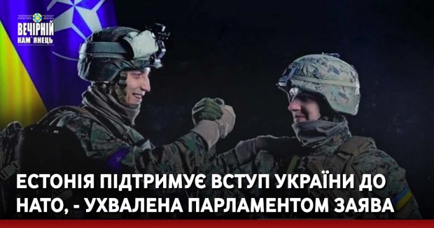 Естонія підтримує вступ України до НАТО, - ухвалена парламентом заява