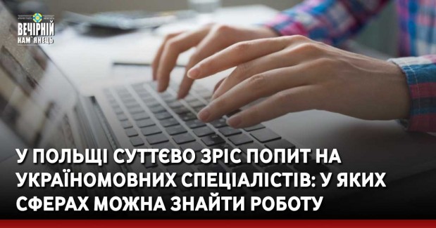 У Польщі суттєво зріс попит на україномовних спеціалістів: у яких сферах можна знайти роботу