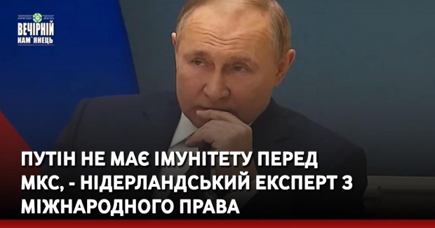 Путін не має імунітету перед МКС, - нідерландський експерт з міжнародного права