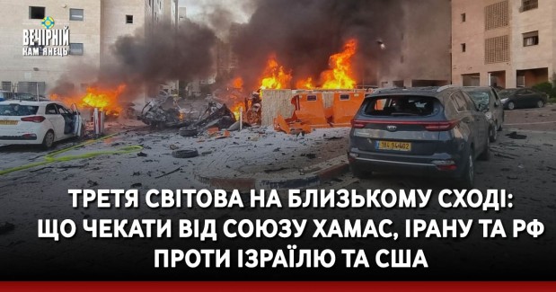 Третя світова на Близькому Сході: що чекати від союзу ХАМАС, Ірану та РФ проти Ізраїлю та США
