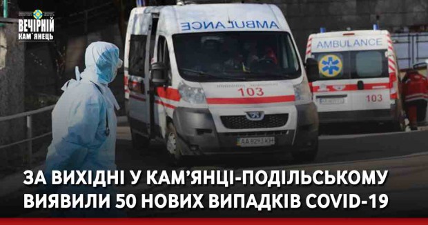 За вихідні у Кам’янці-Подільському виявили 50 нових випадків COVID-19