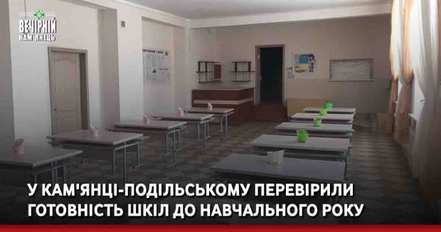 У Кам'янця-Подільському перевірили готовність шкіл до навчального року