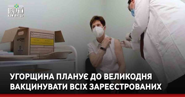 Угорщина планує до Великодня вакцинувати всіх зареєстрованих – Орбан