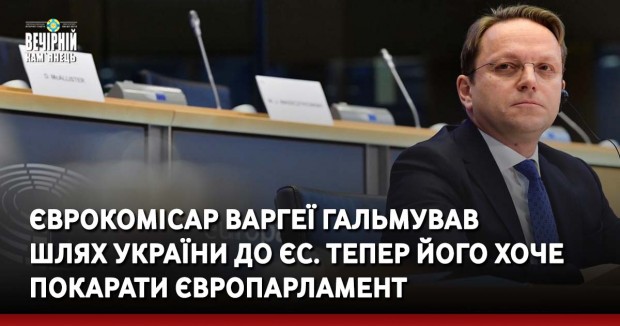 Єврокомісар Варгеї гальмував шлях України до ЄС. Тепер його хоче покарати Європарламент