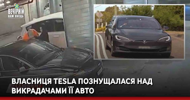 Власниця Tesla познущалася над викрадачами її авто