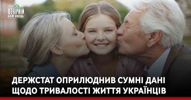 Держстат оприлюднив сумні дані щодо тривалості життя українців