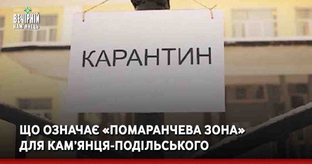  Що означає «помаранчева зона»  для Кам’янця-Подільського