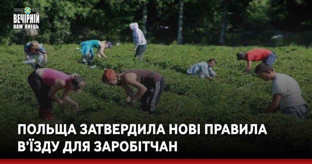 Польща затвердила нові правила в’їзду для заробітчан