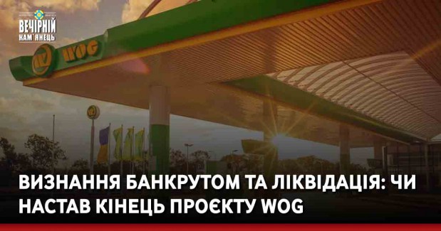 Визнання банкрутом та ліквідація: чи настав кінець проєкту WOG