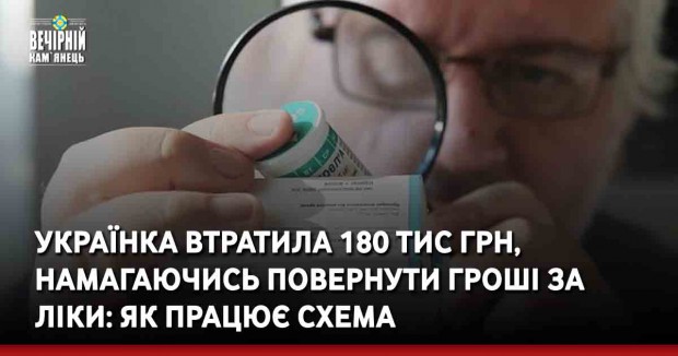 Українка втратила 180 тис грн, намагаючись повернути гроші за ліки: як працює схема