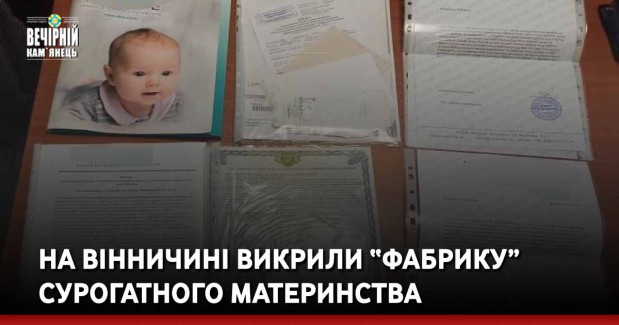 На Вінничині викрили “фабрику” сурогатного материнства