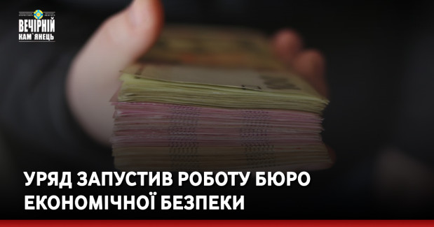 Уряд запустив роботу Бюро економічної безпеки