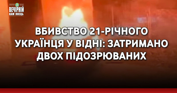 Вбивство 21-річного українця у Відні: затримано двох підозрюваних