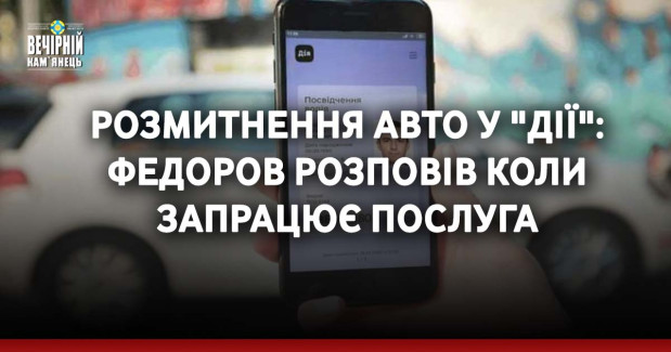 Розмитнення авто у "Дії": Федоров розповів коли запрацює послуга