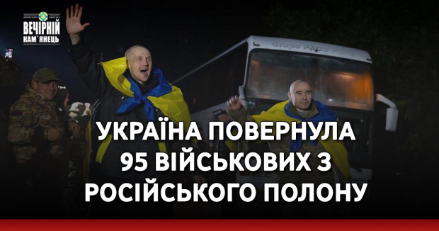 Україна повернула 95 військових з російського полону ( ФОТО )