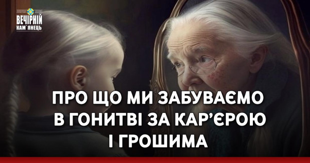 Про що ми забуваємо в гонитві за кар’єрою і грошима