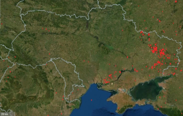 пожежа лінія фронту 2