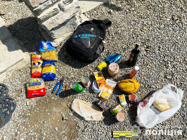 рюкзак грабіжника