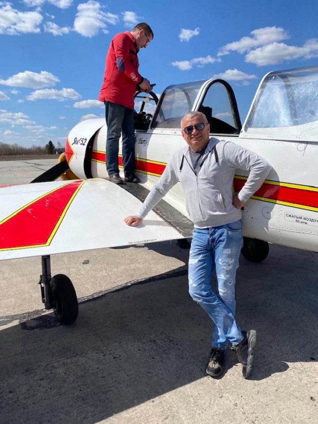 Сергій Ведерніков проявляє активний інтерес до малої авіації