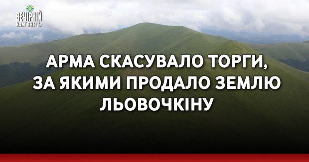 АРМА скасувало торги, за якими продало землю Льовочкіну